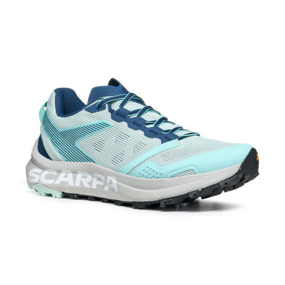 Chaussures De Course Scarpa Spin Planet Pour Femme - Bleu, Pointure 41.5, Semelle Caoutchouc