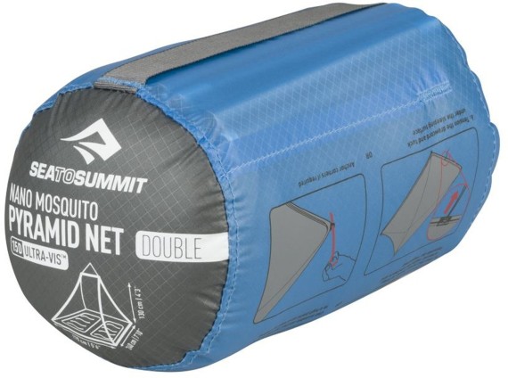 Sea to Summit Nano Mosquito Pyramid Net Double